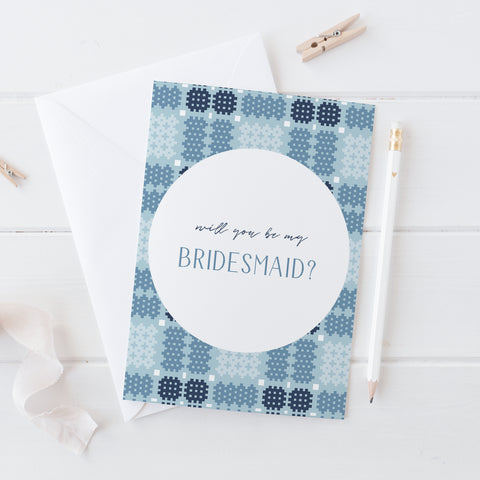 Bridesmaid card - Alys