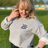 Bach o Hwne Sweatshirt - Grey
