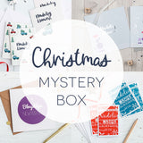 Mystery box of Welsh cards - Christmas / Nadolig