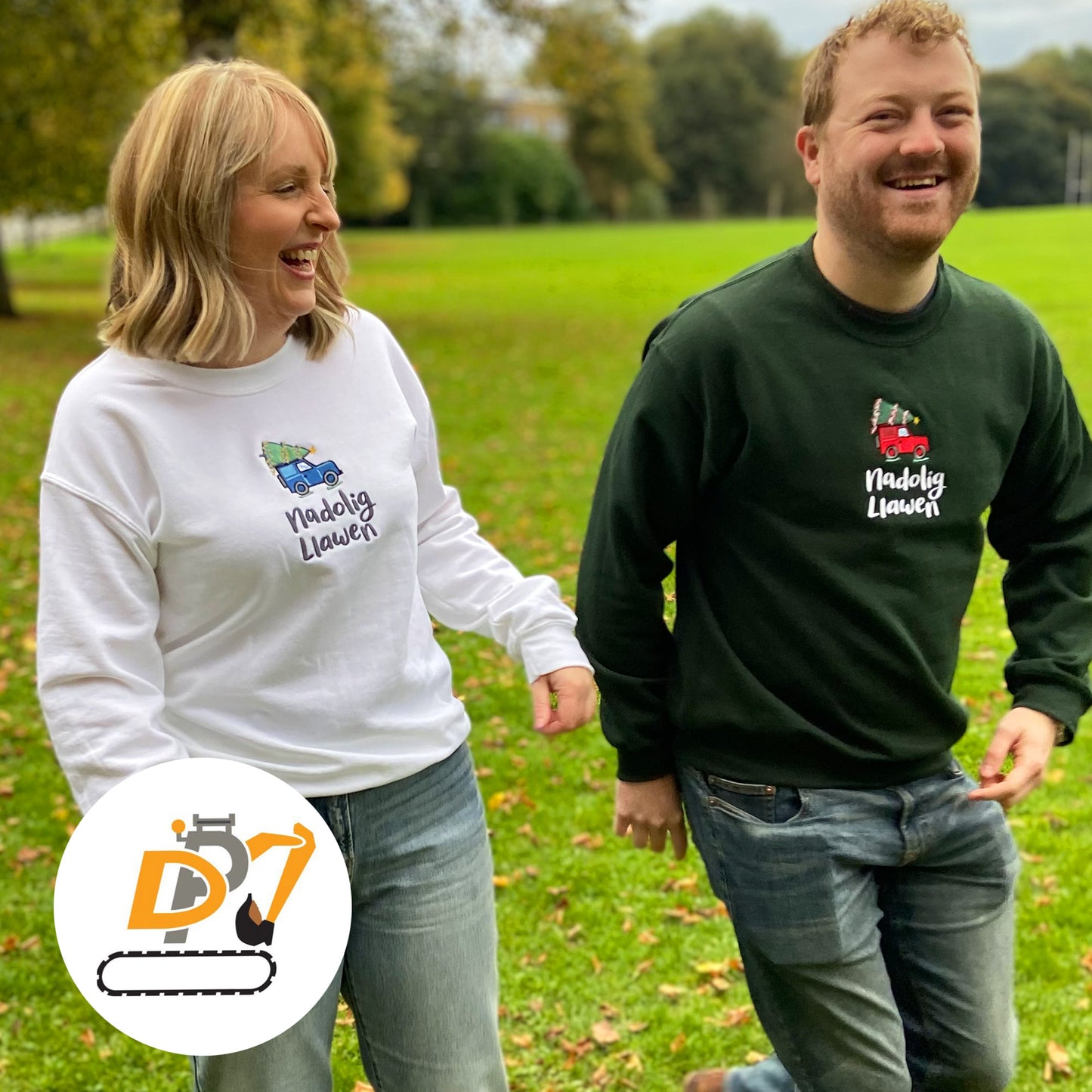 Siwmper Nadolig Llawen - The DPJ Foundation