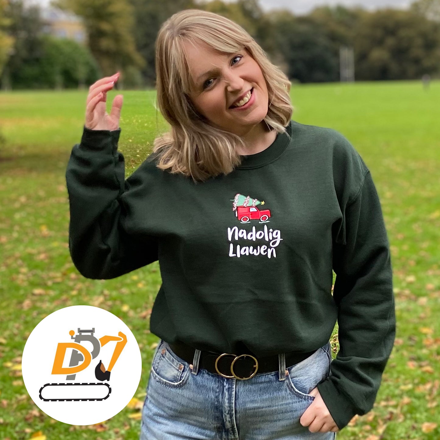 Siwmper Nadolig Llawen - The DPJ Foundation