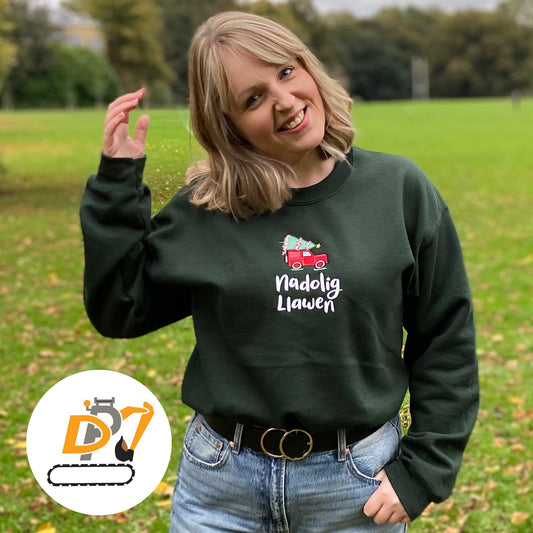 Siwmper Nadolig Llawen - The DPJ Foundation