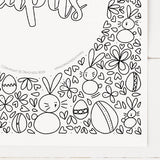 FREE Welsh downloadable colouring page - Pasg Hapus / Happy Easter