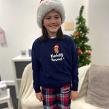 Nadolig Pawen Welsh Christmas Jumper - Children's