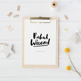 Print Rebal Wicend Welsh print